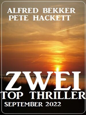 cover image of Zwei Top Thriller September 2022